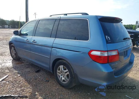 2007 Honda Odyssey Ex-L z USA, uszkodzony, nr VIN 5FNRL38627B077246
